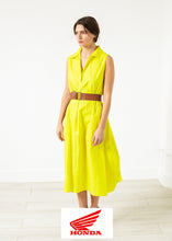 Load image into Gallery viewer, Balloon Cotton Dress in Yellow - thangtv01737 (4517953241147)