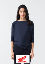 Load image into Gallery viewer, Boat Neck Top in Marine - thangtv01737 (4517979750459)