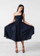 Load image into Gallery viewer, One Shoulder Dress in Navy - thangtv01737 (4517957828667)
