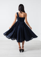 Load image into Gallery viewer, One Shoulder Dress in Navy - thangtv01737 (4517957828667)