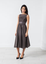 Load image into Gallery viewer, Voile Dress in Grey Pearl - thangtv01737 (4517957664827)