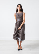 Load image into Gallery viewer, Voile Dress in Grey Pearl - thangtv01737 (4517957664827)