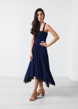 Load image into Gallery viewer, Ruched Party Dress in Navy - thangtv01737 (4517957271611)