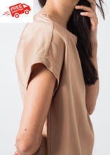 Load image into Gallery viewer, Philomene Dress in Camel - thangtv01737 (4517980831803)