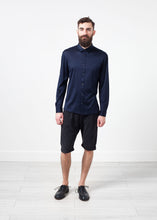 Load image into Gallery viewer, Scotland Button-Up in Navy - thangtv01737 (4517950881851)