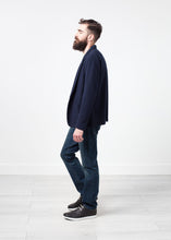 Load image into Gallery viewer, Cotton Jacket in Navy - thangtv01737 (4517951143995)
