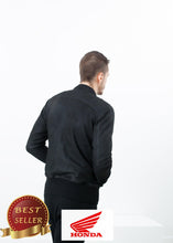 Load image into Gallery viewer, Broken Leather Bomber in Black - thangtv01737 (4517901598779)