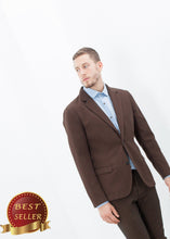 Load image into Gallery viewer, Sport Jacket in Brown - thangtv01737 (4517911199803)