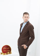 Load image into Gallery viewer, Sport Jacket in Brown - thangtv01737 (4517911199803)