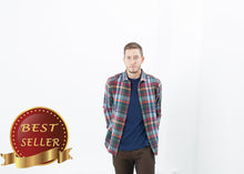Load image into Gallery viewer, Riccardo Button-Up in Plaid Multi - thangtv01737 (4517888426043)