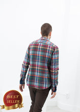 Load image into Gallery viewer, Riccardo Button-Up in Plaid Multi - thangtv01737 (4517888426043)