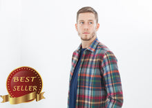 Load image into Gallery viewer, Riccardo Button-Up in Plaid Multi - thangtv01737 (4517888426043)