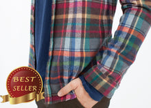 Load image into Gallery viewer, Riccardo Button-Up in Plaid Multi - thangtv01737 (4517888426043)