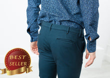 Load image into Gallery viewer, Diamond Weave Trouser in Sky - thangtv01737 (4517910675515)