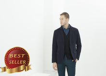 Load image into Gallery viewer, Diamond Weave Trouser in Sky - thangtv01737 (4517910675515)