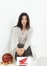 Load image into Gallery viewer, Bulk Stitch Cardigan in Cloud - thangtv01737 (4517909299259)