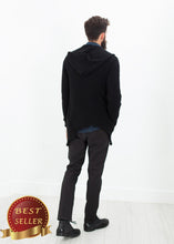 Load image into Gallery viewer, Pill Zip Sweater in Black - thangtv01737 (4517902647355)