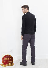 Load image into Gallery viewer, Merino Knit Turtleneck in Black - thangtv01737 (4517904416827)
