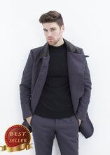 Load image into Gallery viewer, Merino Knit Turtleneck in Black - thangtv01737 (4517904416827)