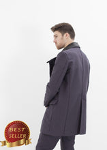 Load image into Gallery viewer, Taban Coat in Phantom - thangtv01737 (4517913493563)