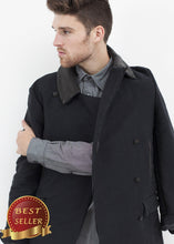 Load image into Gallery viewer, Taban Coat in Black - thangtv01737 (4517913722939)