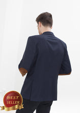 Load image into Gallery viewer, Swift Low Blazer in Navy - thangtv01737 (4517915033659)