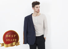 Load image into Gallery viewer, Swift Low Blazer in Navy - thangtv01737 (4517915033659)