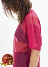 Load image into Gallery viewer, Mesh Over Dress in Pink - thangtv01737 (4517905727547)