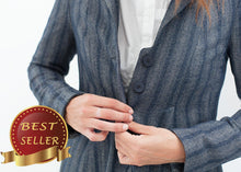 Load image into Gallery viewer, Panetier Jacket in Ink - thangtv01737 (4517916049467)