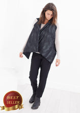 Load image into Gallery viewer, Quilted Mesh Waistcoat in Black/White - thangtv01737 (4517906448443)