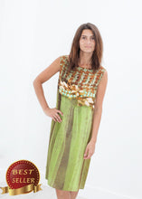 Load image into Gallery viewer, Silk Shift in Tweed and Net - thangtv01737 (4517889015867)
