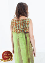 Load image into Gallery viewer, Silk Shift in Tweed and Net - thangtv01737 (4517889015867)