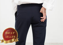 Load image into Gallery viewer, Patch Pocket Pant in Navy - thangtv01737 (4517939216443)