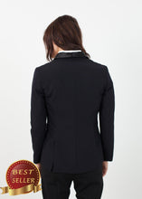 Load image into Gallery viewer, Shawl Collar Blazer in Black - thangtv01737 (4517934137403)