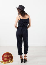 Load image into Gallery viewer, Sleeveless Jumpsuit in Navy - thangtv01737 (4517938495547)