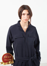 Load image into Gallery viewer, Worker Jumpsuit in Navy - thangtv01737 (4517938987067)
