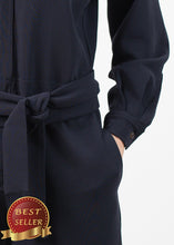 Load image into Gallery viewer, Worker Jumpsuit in Navy - thangtv01737 (4517938987067)