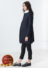 Load image into Gallery viewer, Tessuto Jacket in Navy - thangtv01737 (4517886328891)
