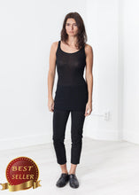 Load image into Gallery viewer, Easy Ribbed Tank in Black - thangtv01737 (4517909463099)