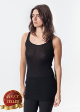 Load image into Gallery viewer, Easy Ribbed Tank in Black - thangtv01737 (4517909463099)