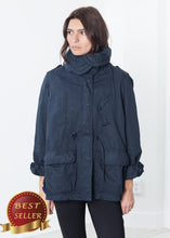 Load image into Gallery viewer, Marquee Coat in Steel - thangtv01737 (4517884133435)