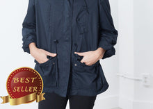 Load image into Gallery viewer, Marquee Coat in Steel - thangtv01737 (4517884133435)