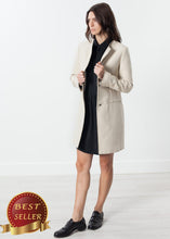 Load image into Gallery viewer, Tessuto Jacket in Cream - thangtv01737 (4517886558267)