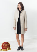 Load image into Gallery viewer, Tessuto Jacket in Cream - thangtv01737 (4517886558267)