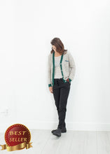 Load image into Gallery viewer, Deskle Cardigan in Heather - thangtv01737 (4517890818107)