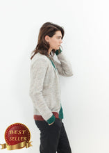 Load image into Gallery viewer, Deskle Cardigan in Heather - thangtv01737 (4517890818107)