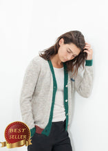 Load image into Gallery viewer, Deskle Cardigan in Heather - thangtv01737 (4517890818107)