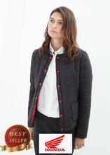 Load image into Gallery viewer, Camelia Reversible Jacket in Black/Red - thangtv01737 (4517924634683)