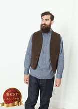 Load image into Gallery viewer, Kobe Vest in Brown - thangtv01737 (4517918474299)