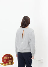 Load image into Gallery viewer, Loopwheeler Sweatshirt in Grey - thangtv01737 (4517907529787)